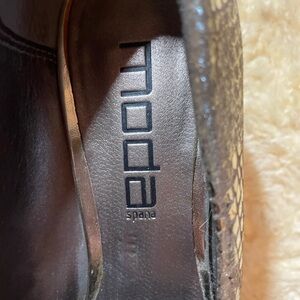 Moda Spana Brown Slip-On Loafers